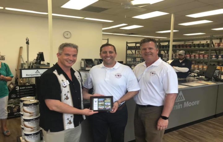 Texas Paint Grapevine Store open inside