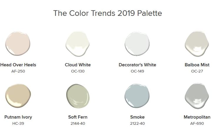 Benjamin Moore S Color Trends 2019 Are Here Texas Paint - Benjamin Moore Most Popular Paint Colors 2019