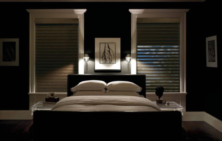 SILHOUETTE® Window Shadings Bedroom